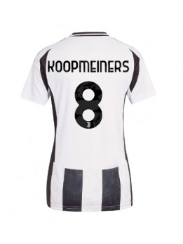 Juventus Teun Koopmeiners #8 Heimtrikot für Frauen 2024-25 Kurzarm